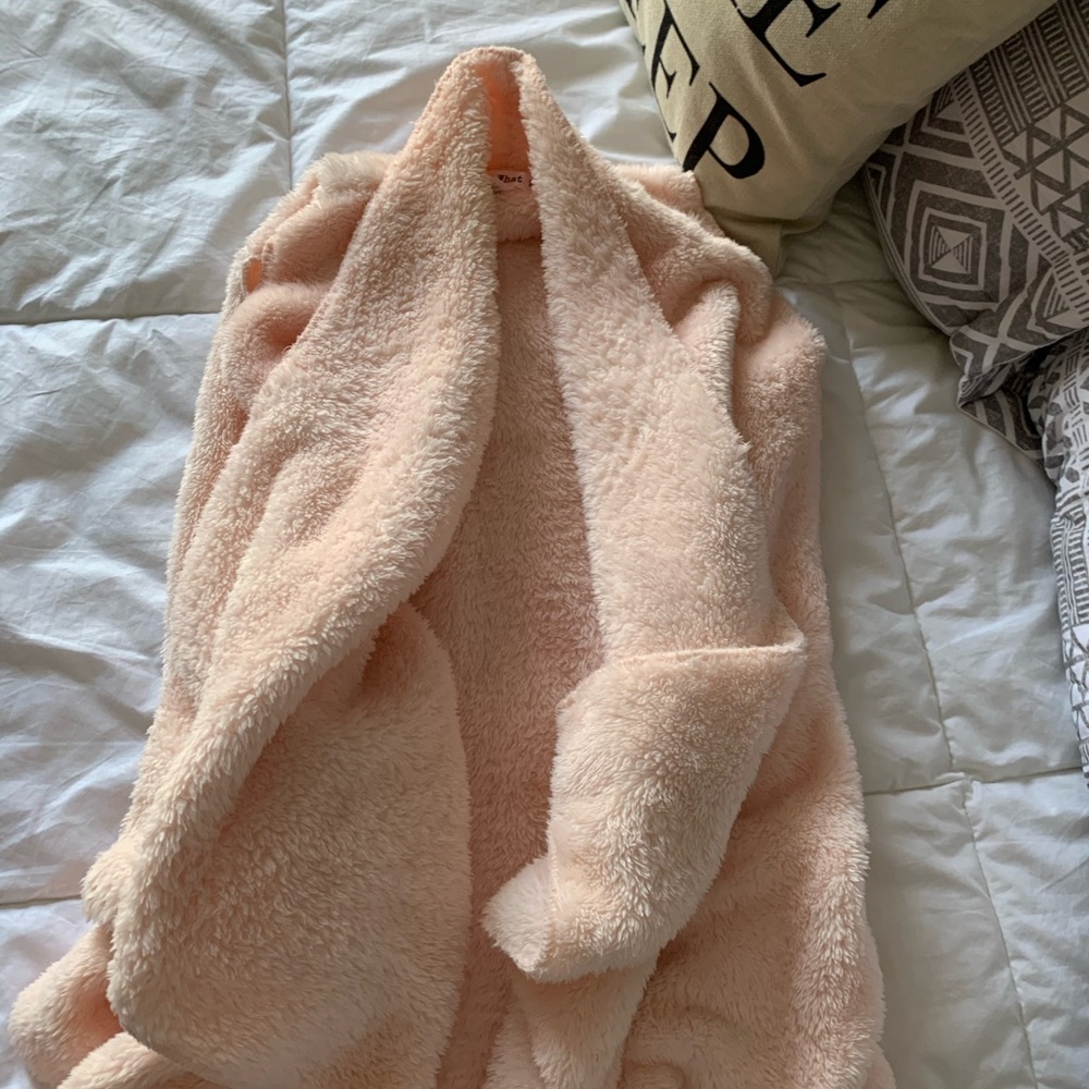 Fluffy vest